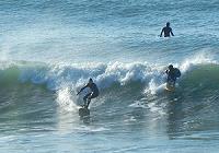 Surfing off Spanish Point